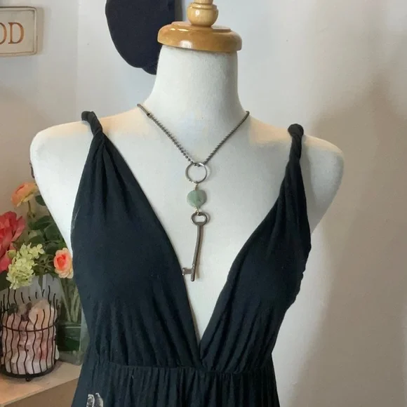 Twisted strap asymmetrical dress L - Picture 2 of 8